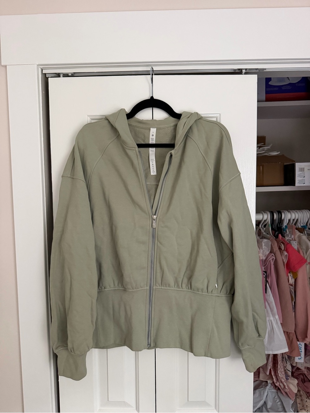 Lululemon Sage Zip-Up Hoodie Jacket size 10